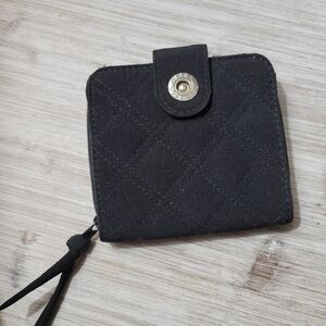 Vera Bradley Black Quilted Wallet